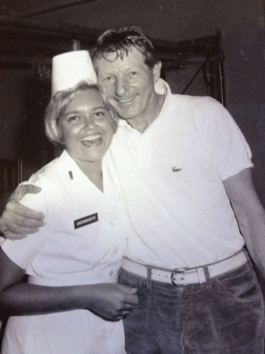 Lynn Arrowsmith with Danny Kaye