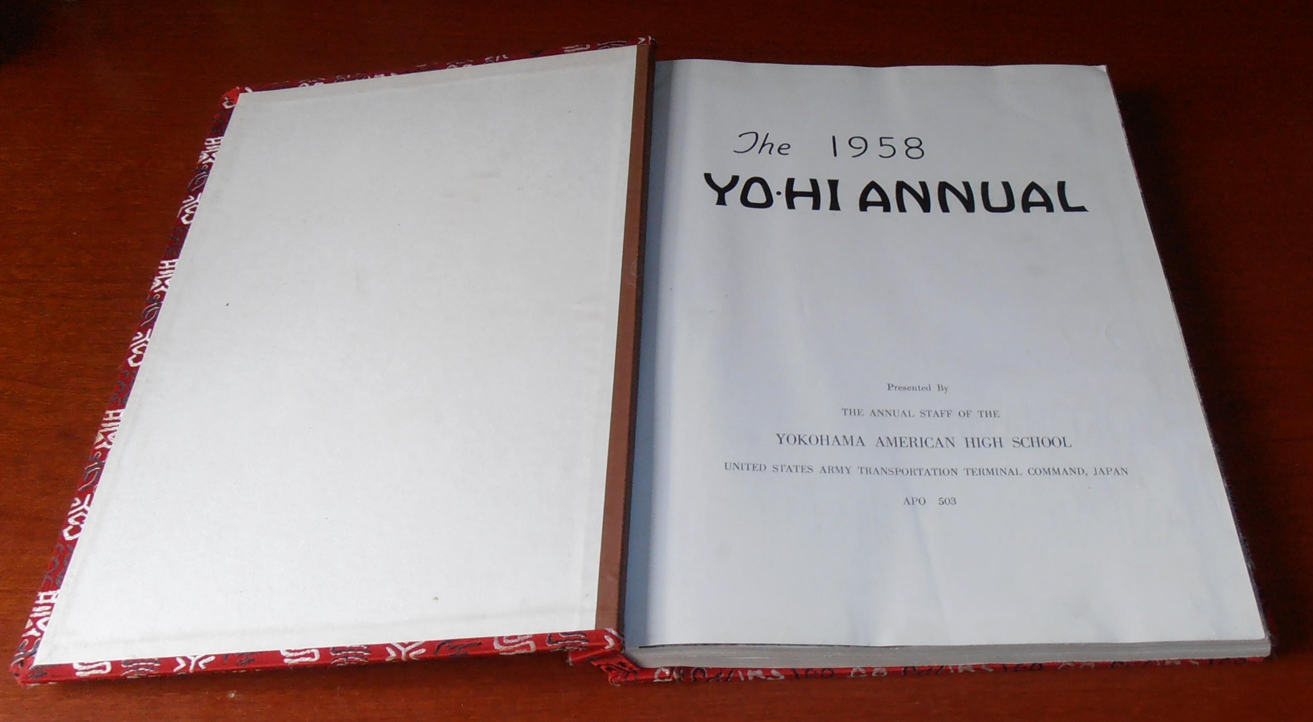 Yo-Hi 1958 Annual